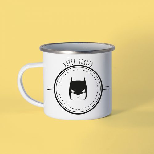 Mug en métal émaillé Batman