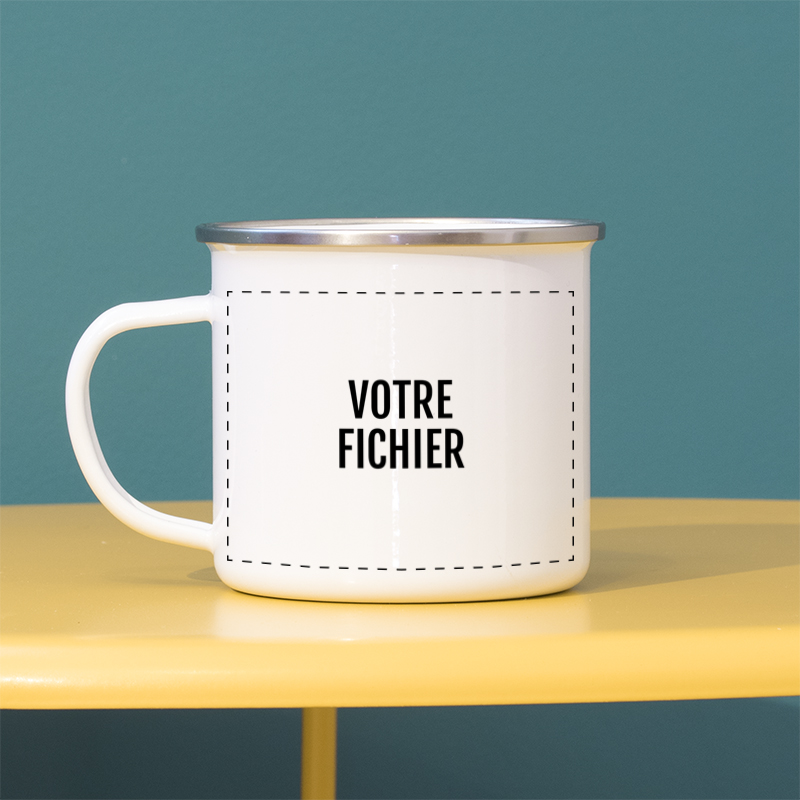 Téléchargez vos fichiers pour personnaliser vos mugs
