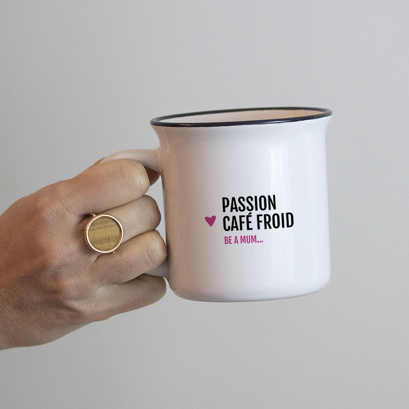 Mug passion café froid