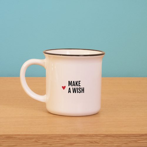 Mug céramique make a wish