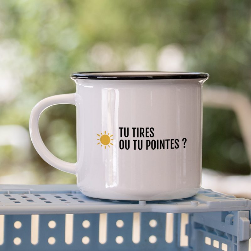 Mug - Tu tires ou tu pointe ?