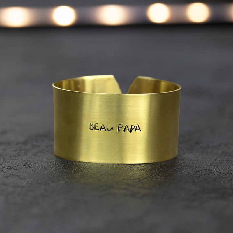 Rond de serviette - Beau papa