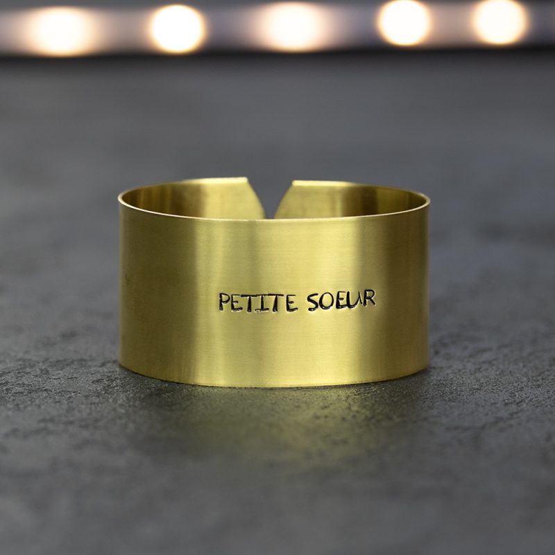 Rond de serviette - Petite soeur – Image 2