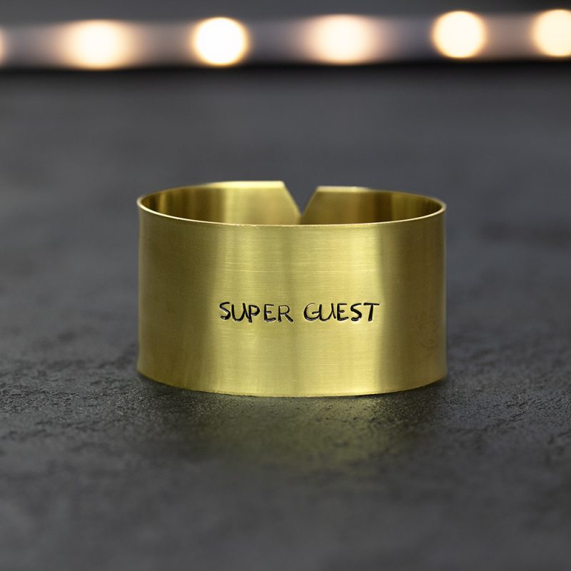 Rond de serviette - Super guest – Image 2