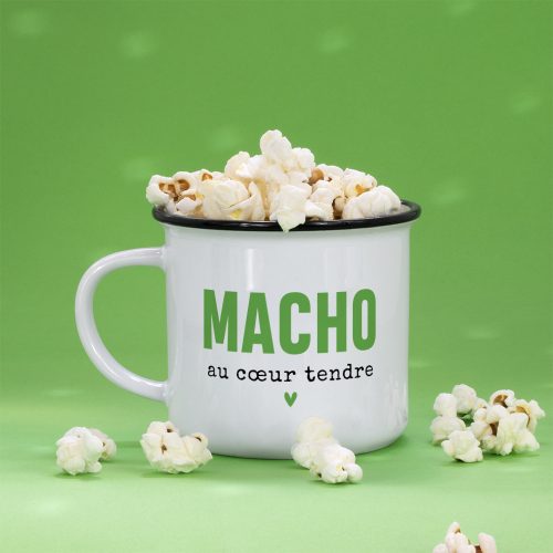 Mug macho au coeur tendre