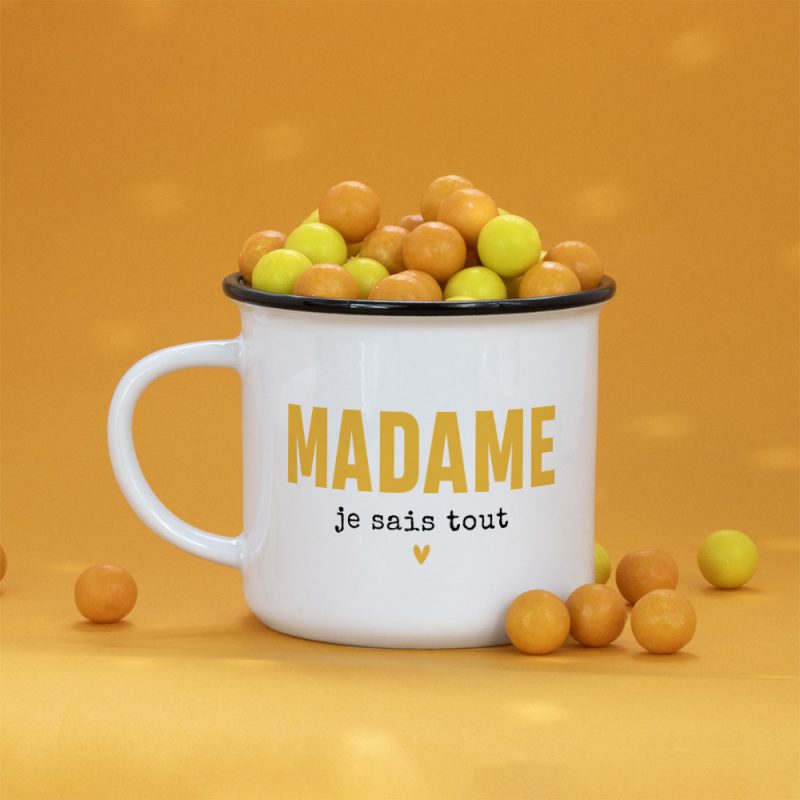 Mug madame je sais tout