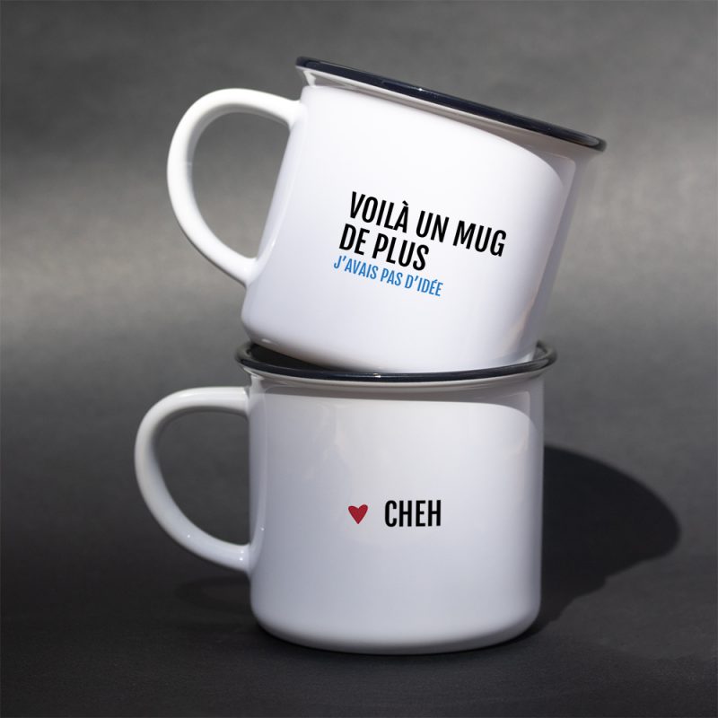 Duo Voilà un mug de plus + Cheh