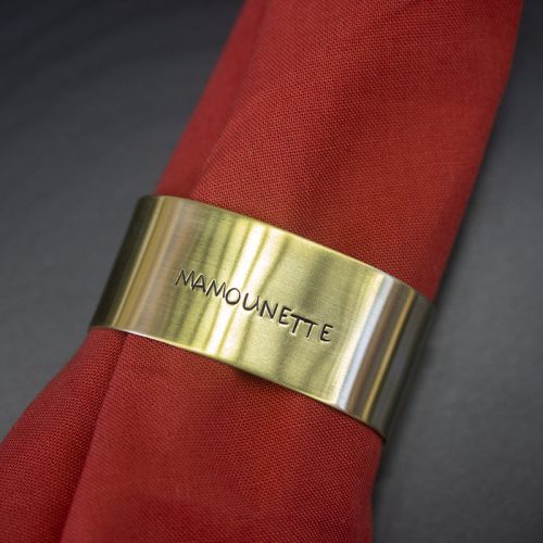 Rond de serviette - Mamounette