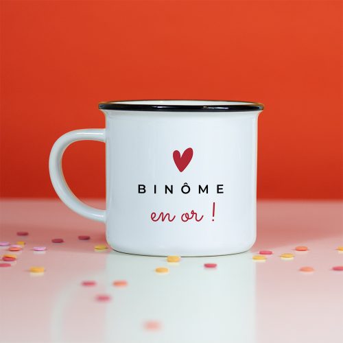 Mug - Binôme en or