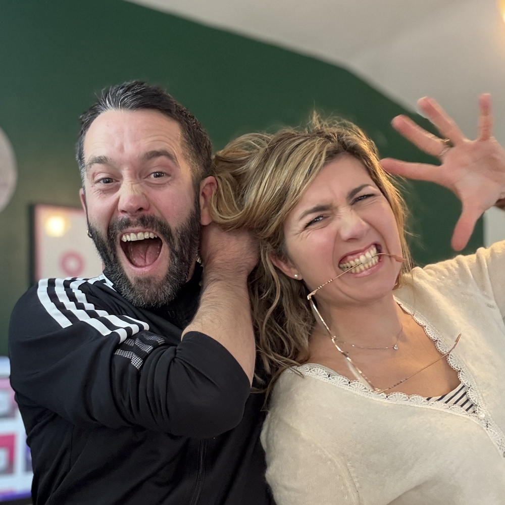 Annick et Loïs, les créateurs de Bibiche fait son cirque