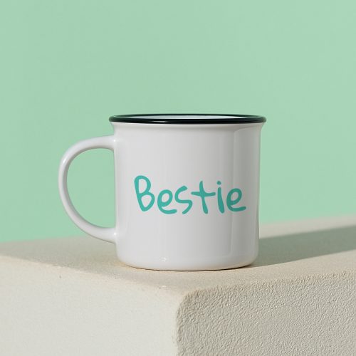 Mug céramique Bestie – cadeau meilleure amie