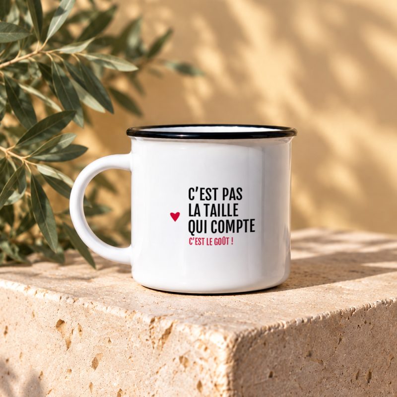 Mug - C’est pas la taille qui compte, c’est le goût