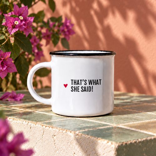 Mug céramique That’s what she said – humour série